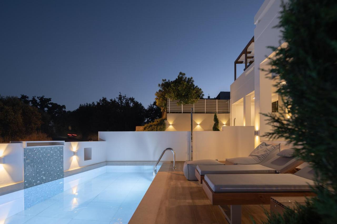 De Light Boutique Villas I II & III - Close To Rethymno, By Thinkvilla Atsipopoulo Extérieur photo