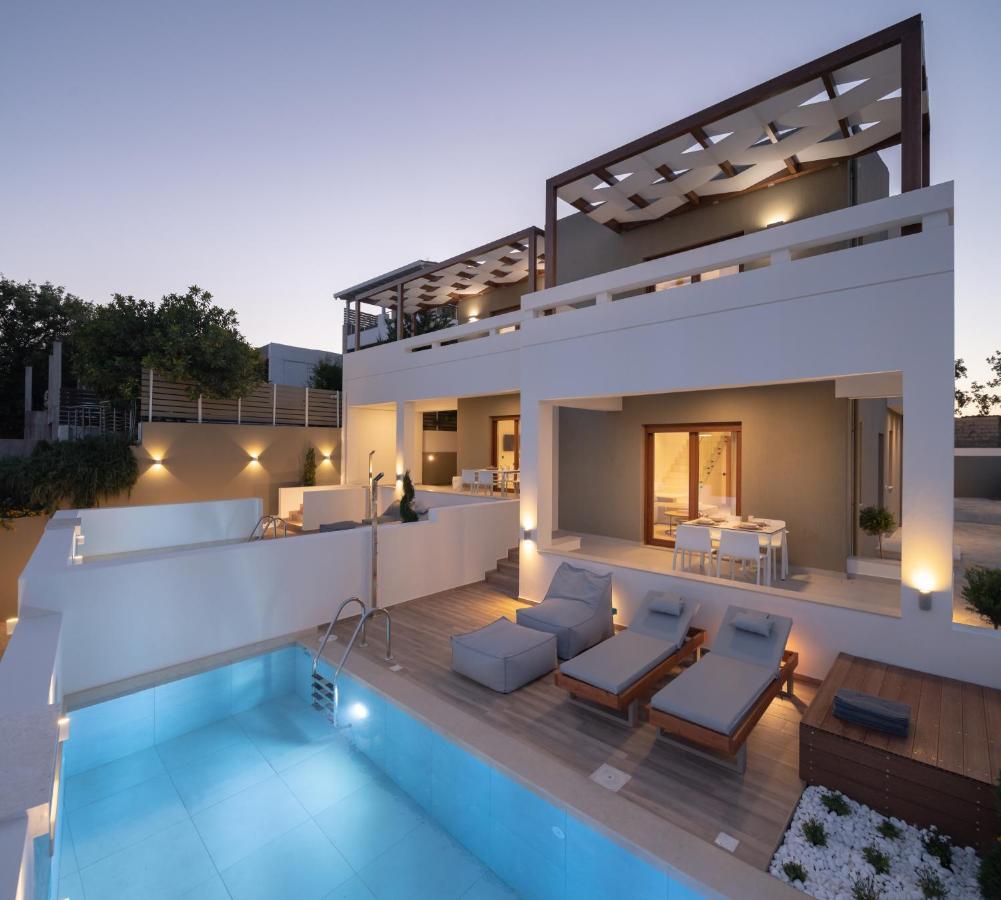 De Light Boutique Villas I II & III - Close To Rethymno, By Thinkvilla Atsipopoulo Extérieur photo