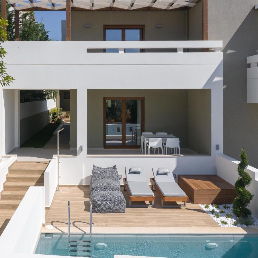 De Light Boutique Villas I II & III - Close To Rethymno, By Thinkvilla Atsipopoulo Extérieur photo