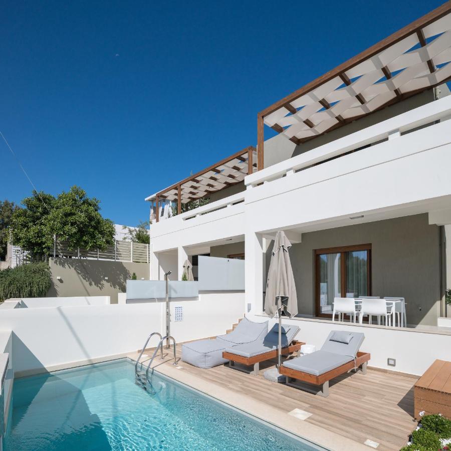 De Light Boutique Villas I II & III - Close To Rethymno, By Thinkvilla Atsipopoulo Extérieur photo