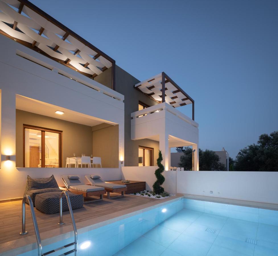 De Light Boutique Villas I II & III - Close To Rethymno, By Thinkvilla Atsipopoulo Extérieur photo