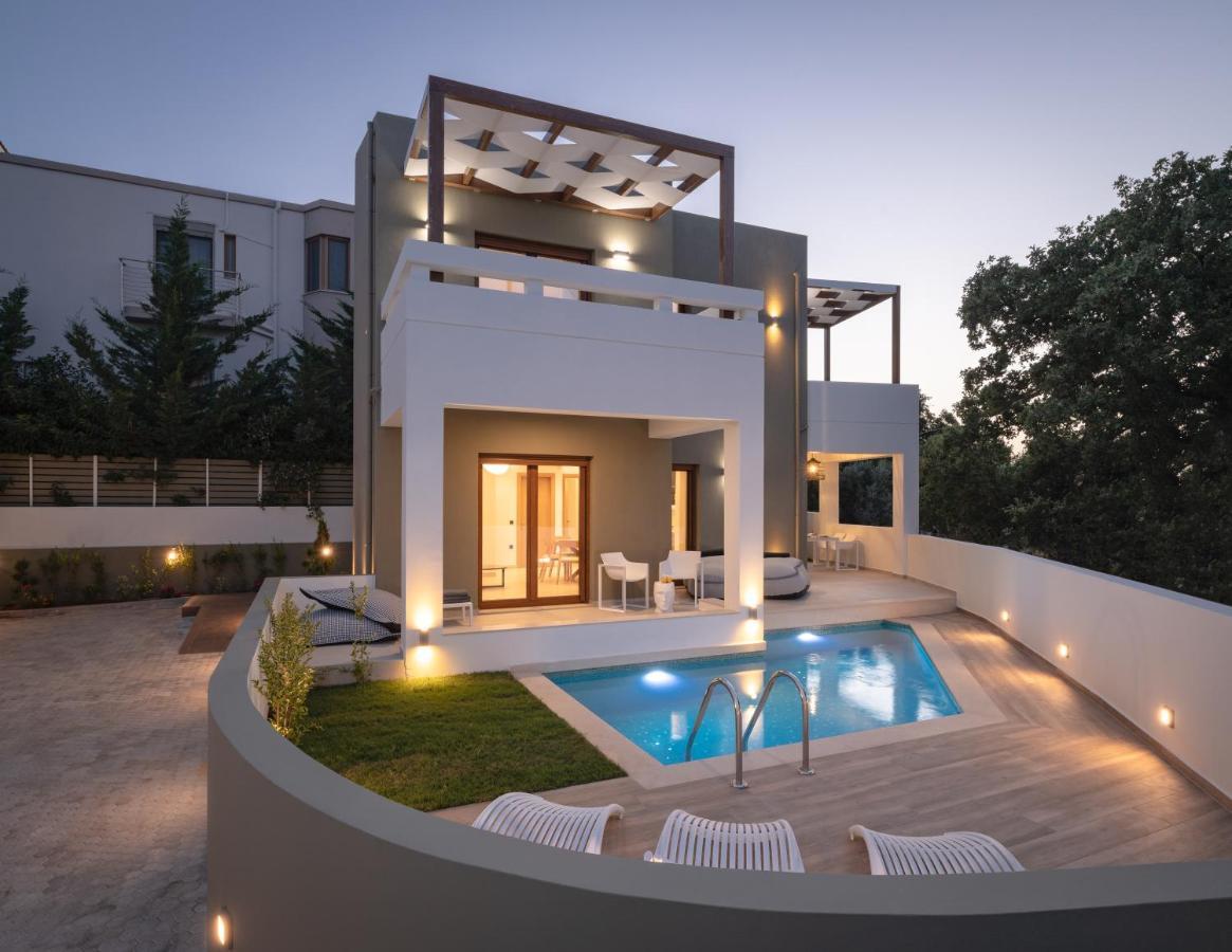 De Light Boutique Villas I II & III - Close To Rethymno, By Thinkvilla Atsipopoulo Extérieur photo